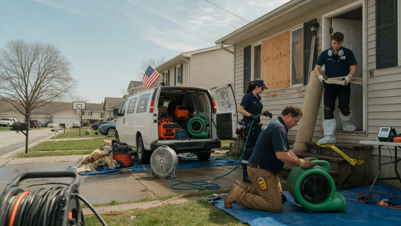Water Damage Restoration in Brookline, MO near me